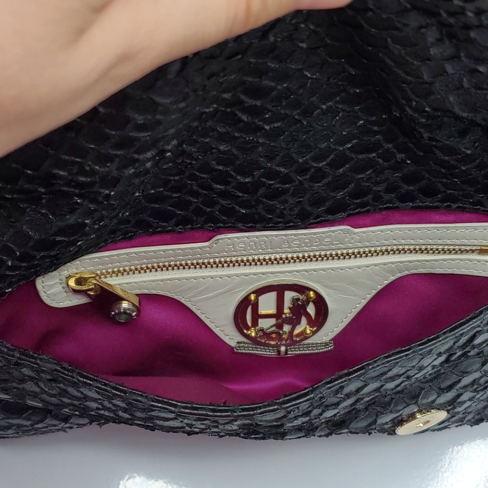 Henri bendel snake 🐍  skin leather bag - Picture 6 of 7